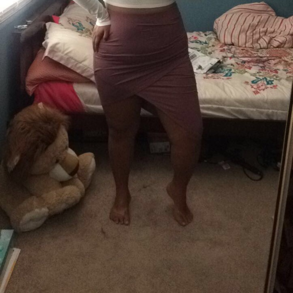 Asymmetrical skirt